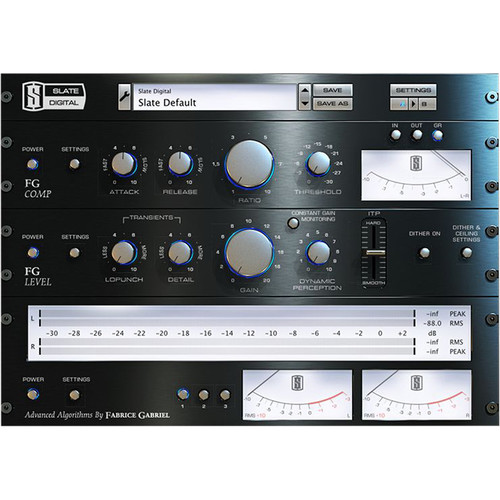 Slate Digital FG-X - Software Suite for Mastering in Pro Audio (Download)