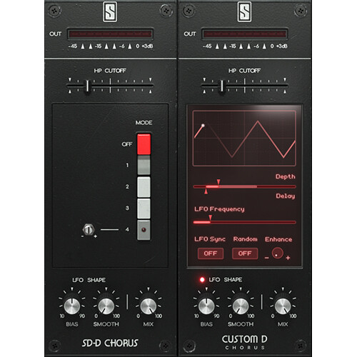 Slate Digital SD-D and Custom D Chorus Plug-In Modules for Virtual Mix Rack