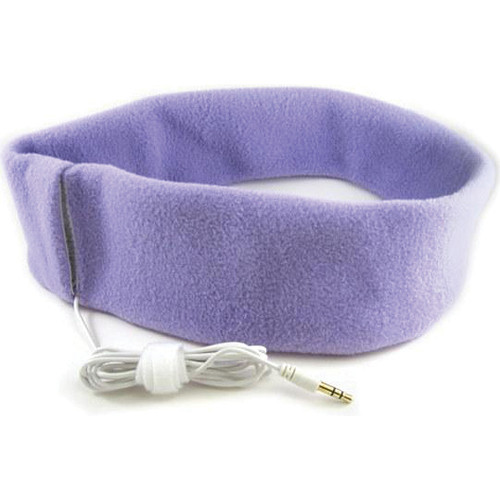 SleepPhones Classic Night Headphones (Extra Large, Quiet Lavender)