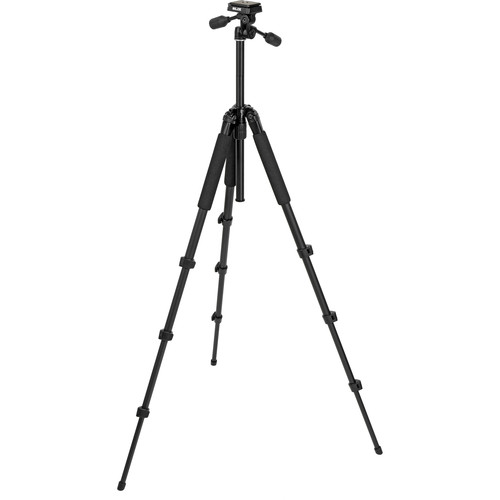 SLIK Sprint Pro II 4-Section Tripod w/ 3-Way Panhead (Black)
