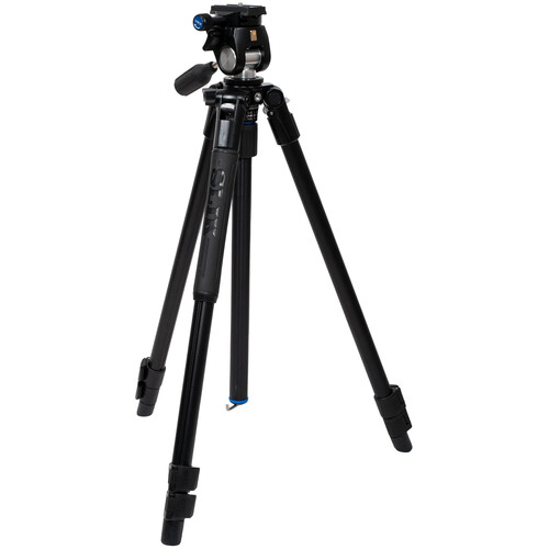 SLIK PRO AL-323 Aluminum Tripod with SH-707AC Multi-Action Pan Head