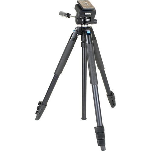 SLIK Video Sprint III Tripod with Sprint Video Head (Matte Black)