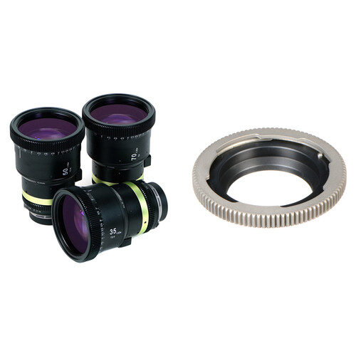 SLR Magic 1.33x Anamorphot-CINE Lens Set and EF-Mount Adapter