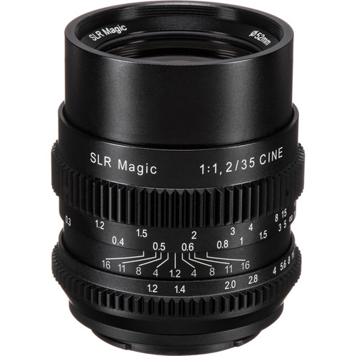 Used SLR Magic Cine 35mm f/1.2 FE Lens for Sony E-Mount