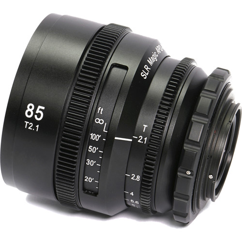 SLR Magic APO HyperPrime CINE 85mm T2.1 Lens (PL Mount with EF-Mount Adapter)