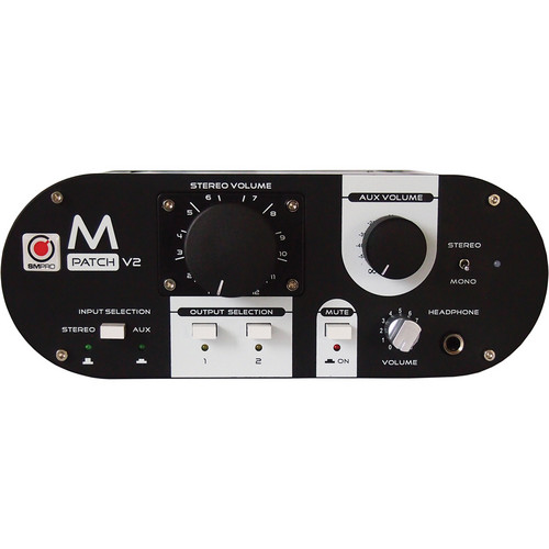 SM Pro Audio M-Patch V2 Passive Monitor Controller and Speaker Switcher