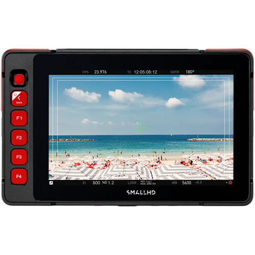 SmallHD ULTRA 7 UHD 4K On-Camera Touchscreen Monitor (Red)