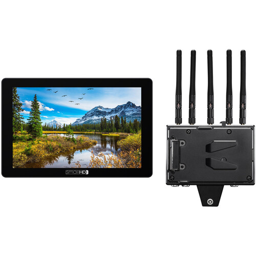 SmallHD 702 Touch 7" On-Camera Monitor with Bolt 4K RX Module Kit (V-Mount)
