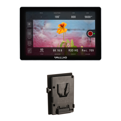 SmallHD INDIE 7 Touchscreen Monitor with Pro Battery Plate Kit (V-Mount)