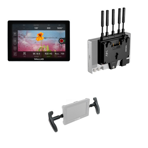 SmallHD INDIE 7 Monitor with Bolt 6 Monitor Module 1500 RX Kit (Gold Mount)