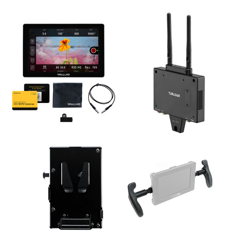 SmallHD INDIE 7 RED RCP2 Monitor for KOMODO/DSMC3 with Bolt 6 750 Transmitter Handheld Kit (V-Mount)