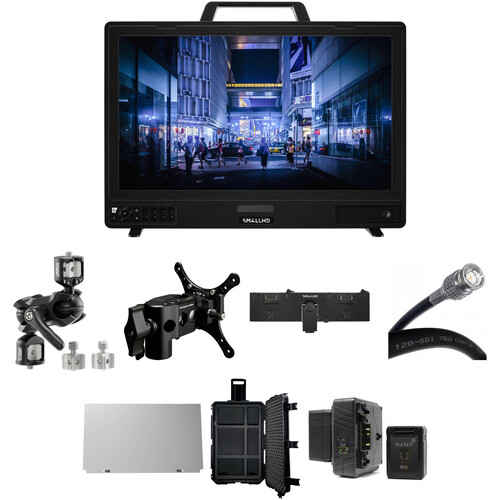 SmallHD OLED 22" 4K Reference Pro Monitor Essentials Kit (Gold Mount)