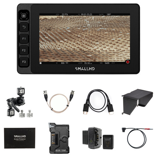 SmallHD ULTRA 5 On-Camera Monitor Essentials Kit (Gold Mount)