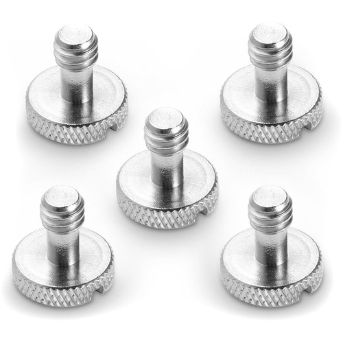 SmallRig 1/4"-20 Knurled Camera Screw (5-Pack)