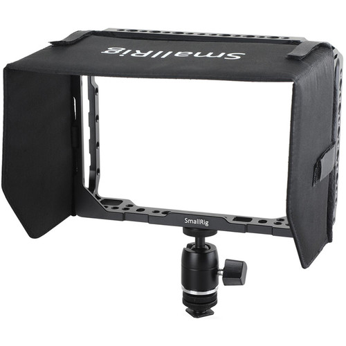 SmallRig 1988 7" Monitor Cage with Sunshade for Blackmagic Video Assist 4K
