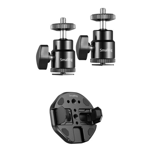 SmallRig 1/4"CAMERA HOTSHOE MNT w/2-1/4" + 5157