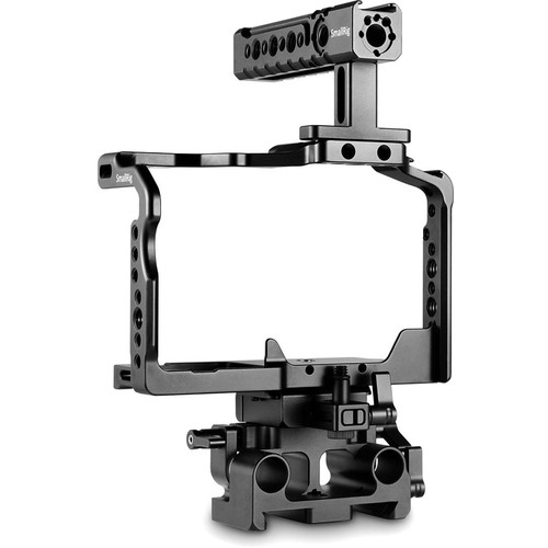 SmallRig 2051 Cage Kit for Panasonic Lumix GH5/GH5S with Handle & Baseplate
