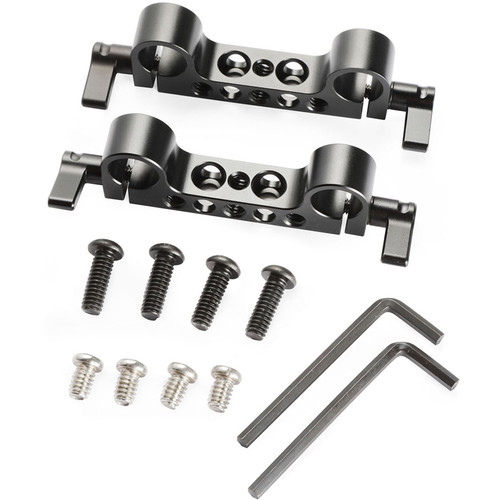 SmallRig Lightweight 15mm Rod Block (2-Pack)