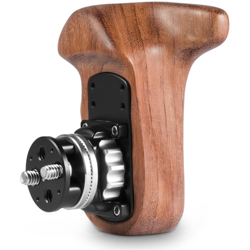 SmallRig Wooden Handgrip with Bolt-On Mount (Right Hand)