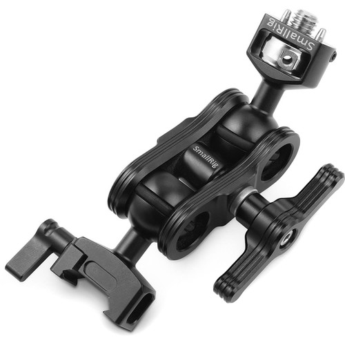SmallRig Magic Arm with Double Ball Heads (ARRI Locating Pins & NATO Clamp)