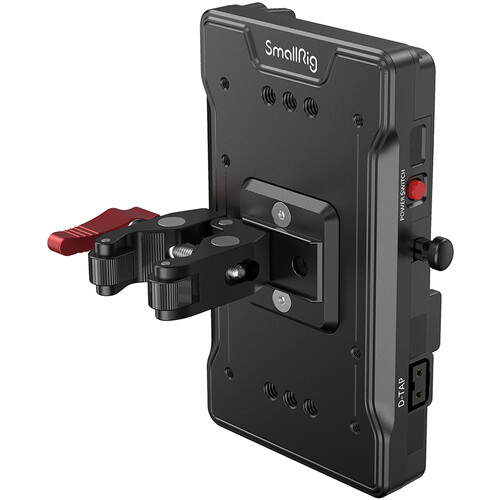 SmallRig V-Mount Battery Adapter Plate with Crab-Shaped Clamp