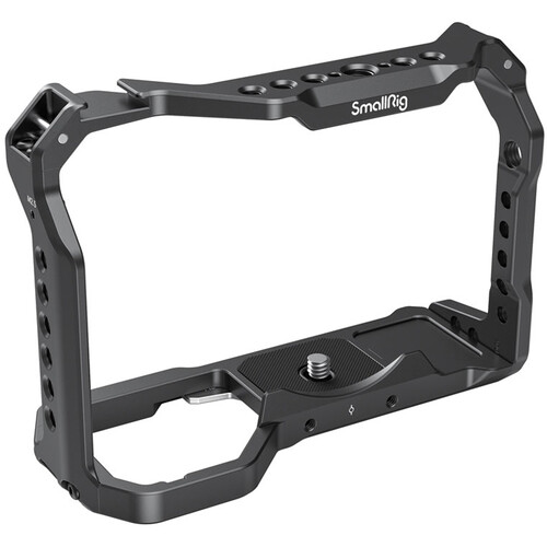thumbnail interactive-video image 1 of SMALLRIG Quick Release Cage For Sony A7R V/A7 IV/A7S III/A7R IV/A1, Camera Cage With Patented 1 of 1