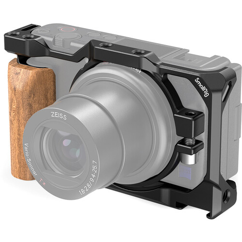 SmallRig Cage with Wooden Handgrip for Sony ZV1 Camera 2937 B&H