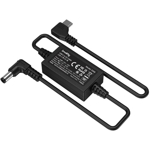 SmallRig USB-C to DC Barrel Power Cable for Wireless Follow Focus Motor