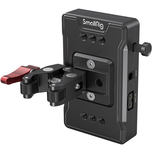 SmallRig V-Mount Battery Adapter Plate with Super Clamp Mount