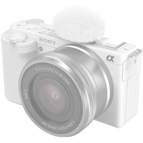 SmallRig Windshield for Sony ZV-E10 and ZV-1 (White)