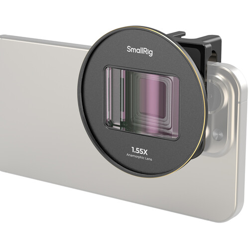 SmallRig 1.55x Anamorphic Lens for Mobile Phones (T-Mount)
