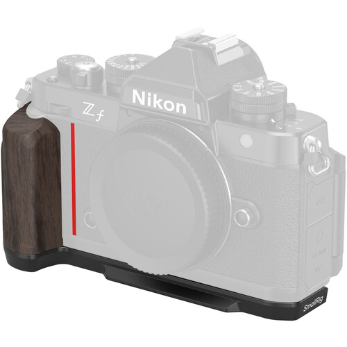 SmallRig L-Shape Mounting Plate with Wood Grip for Nikon Zf