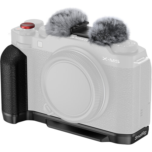 SmallRig L-Shape Mounting Plate with Silicone Handle for FUJIFILM X-M5 (Black)