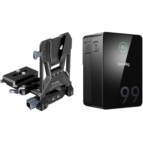 SmallRig VB99 Pro mini Battery Kit with Folding V-Lock Plate (6800mAh, V-Mount)