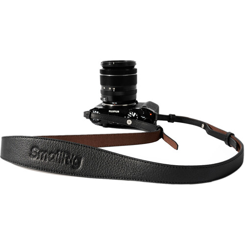 SmallRig Leather Camera Strap (Black)