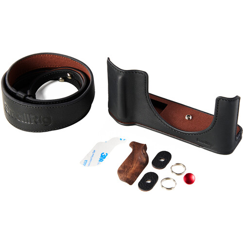SmallRig Leather Half Case Kit for FUJIFILM GFX100RF (Black)