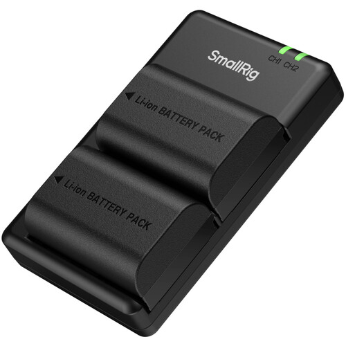 SmallRig E6P-BR24 Kit with 2 Batteries and 2-Bay USB Charger