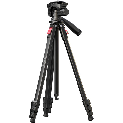 SmallRig Portable Aluminum Video Tripod with Center Column (67.7")