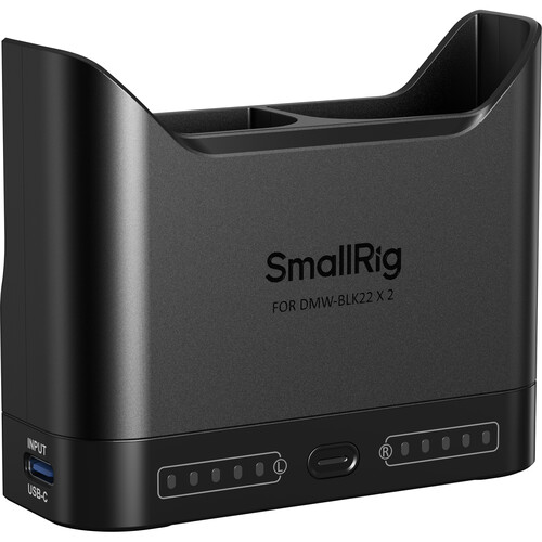 SmallRig DMW-BLK22 Camera Battery Double Bay Charger