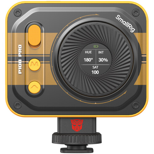 SmallRig Vibe P108 Pro Mini LED Video Light (Bumblebee Edition)