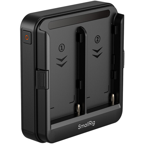 SmallRig L-Series/NP-F Type Dual-Battery Adapter Plate (Supports UPS)