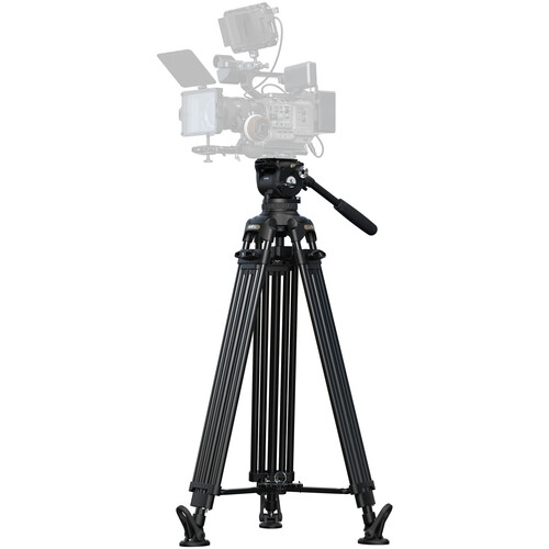 SmallRig FreeSpeed FSD18 Heavy-Duty Aluminum Tripod with Fluid Head