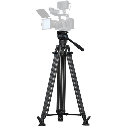 SmallRig FreeSpeed FSD16 Heavy-Duty Carbon Fiber Tripod with Fluid Head