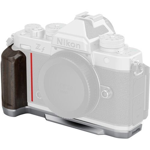 SmallRig L-Shape Wooden Grip for Nikon Zf (Silver)