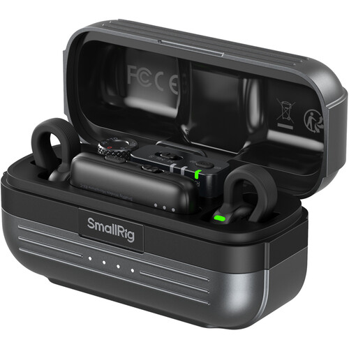 SmallRig S 70-A 2-Person Wireless Microphone System for Cameras and Mobile Devices (2.4 GHz, Black)