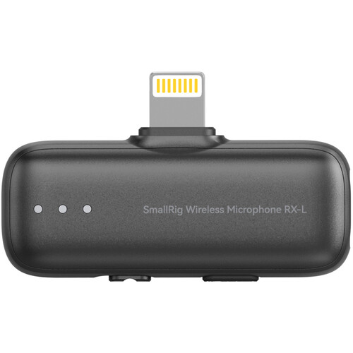 SmallRig S70RX-L Wireless Microphone Receiver (Lightning, Black)