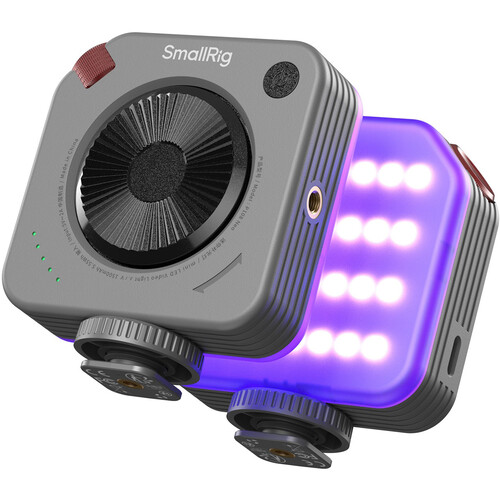 SmallRig P108 Neo Mini RGB LED Video Light (Nebula Gray)