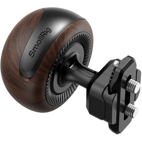 SmallRig Mini Wooden Side Handle with HawkLock H21 Quick Release Mount