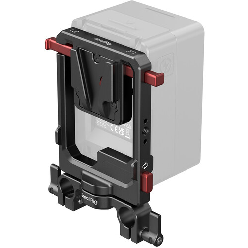SmallRig Rotatable V-Mount Battery Plate with Dual V-Locks & 15mm Dual-Rod Clamp