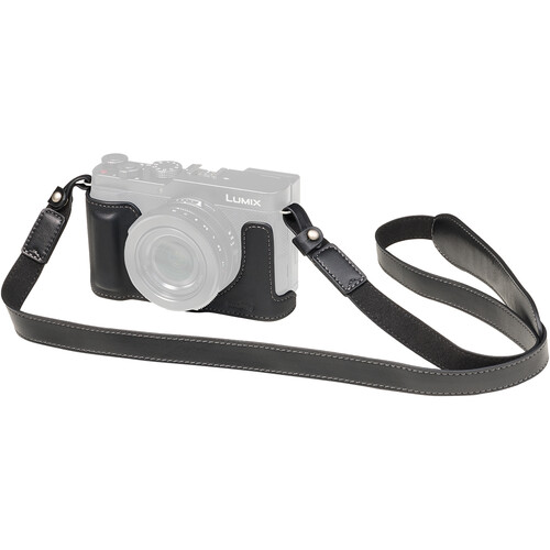 SmallRig Panasonic LUMIX L10 Half-Case with Shoulder Strap (Black)